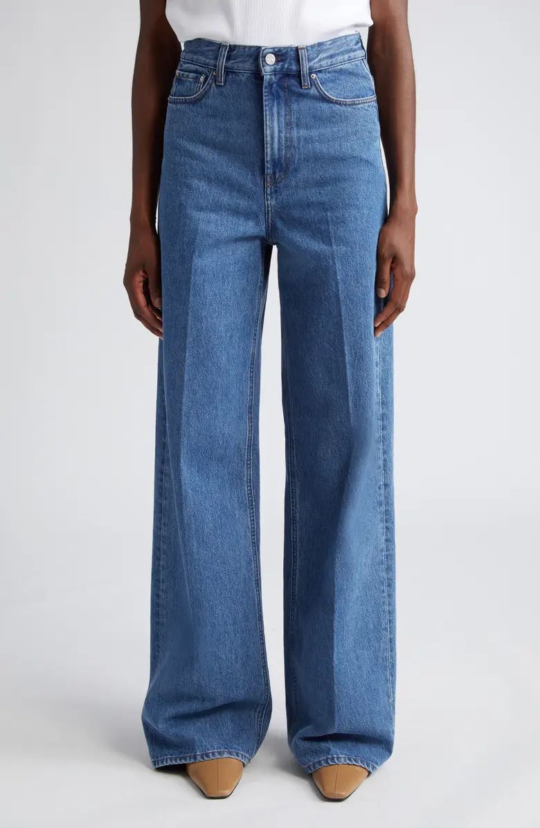 Wide Leg Organic Cotton Jeans | Nordstrom