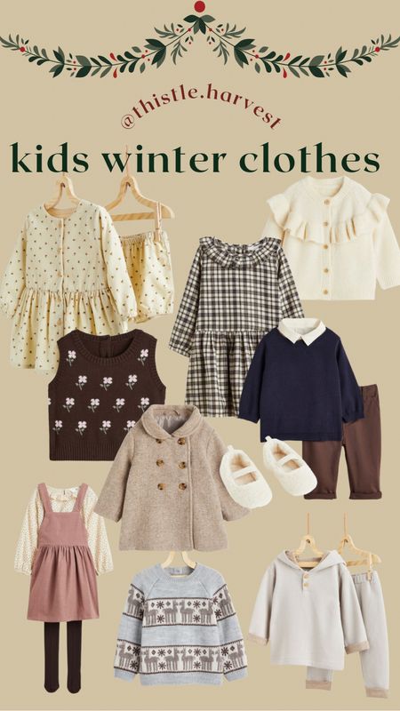 Adorable and affordable winter clothes for children 

#LTKfamily #LTKSeasonal #LTKkids