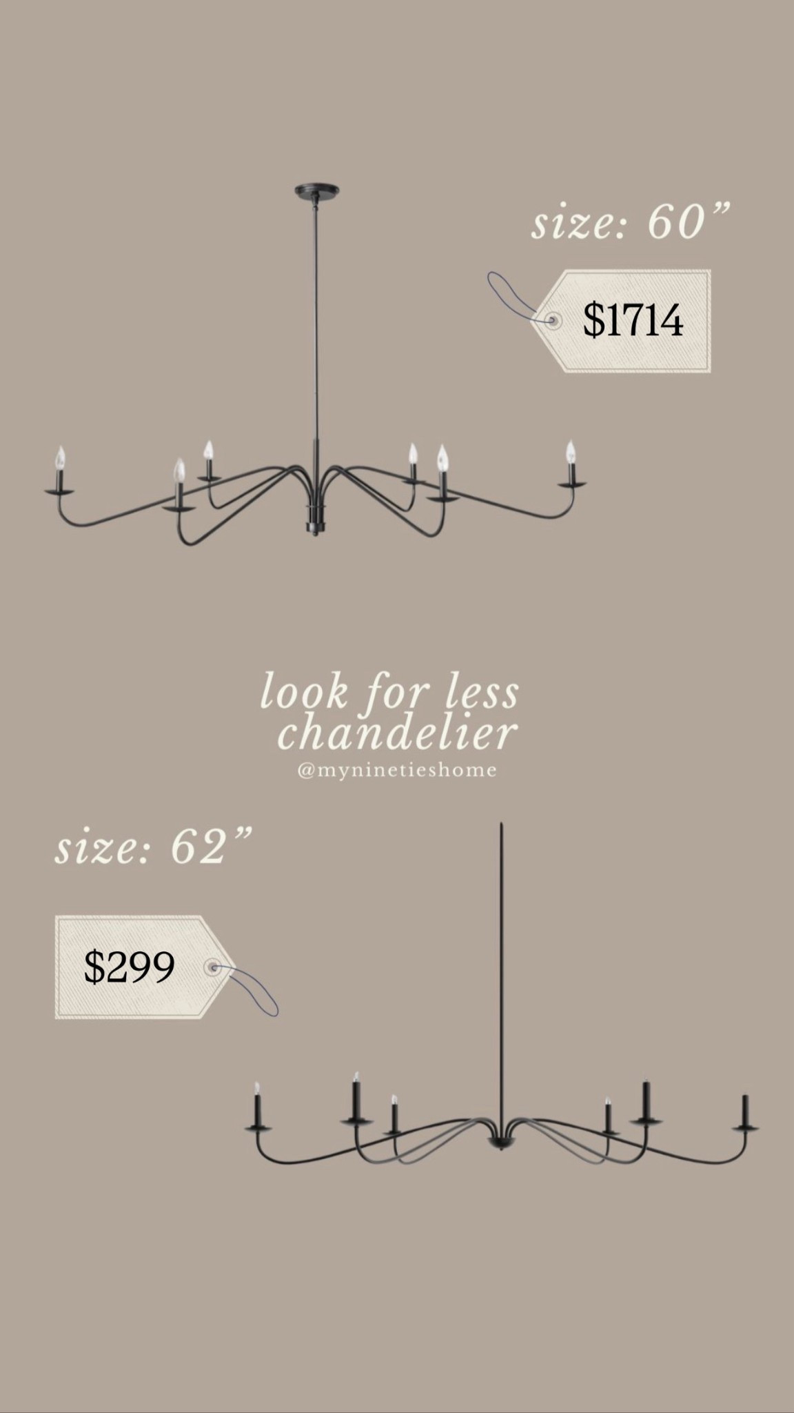 Look for less chandelier!

#LTKHome #LTKCyberWeek #LTKSaleAlert