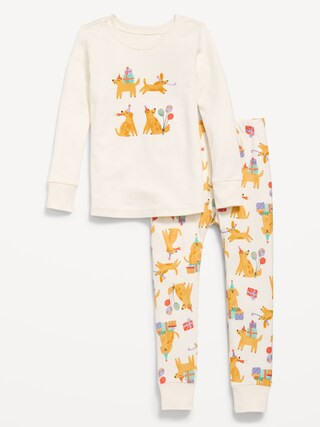 Printed Snug-Fit Pajama Set for Toddler & Baby | Old Navy (US)