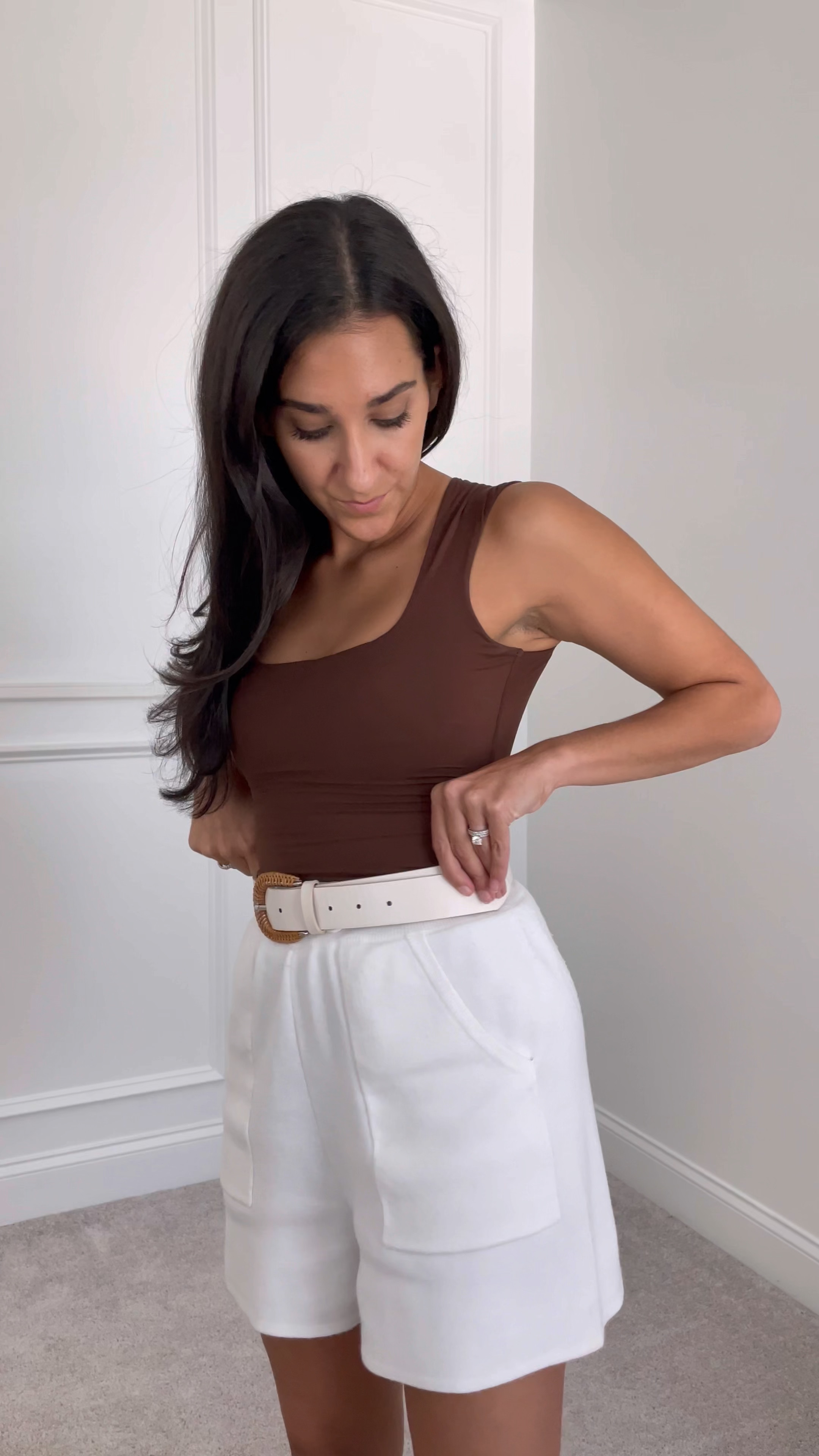 Styling these shorts from the Amazon set. Great work from home outfits 

#LTKworkwear #LTKunder100 #LTKunder50