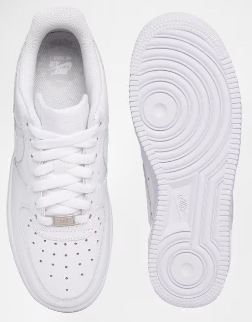 Nike white air force 1 '07 sneakers | ASOS (Global)