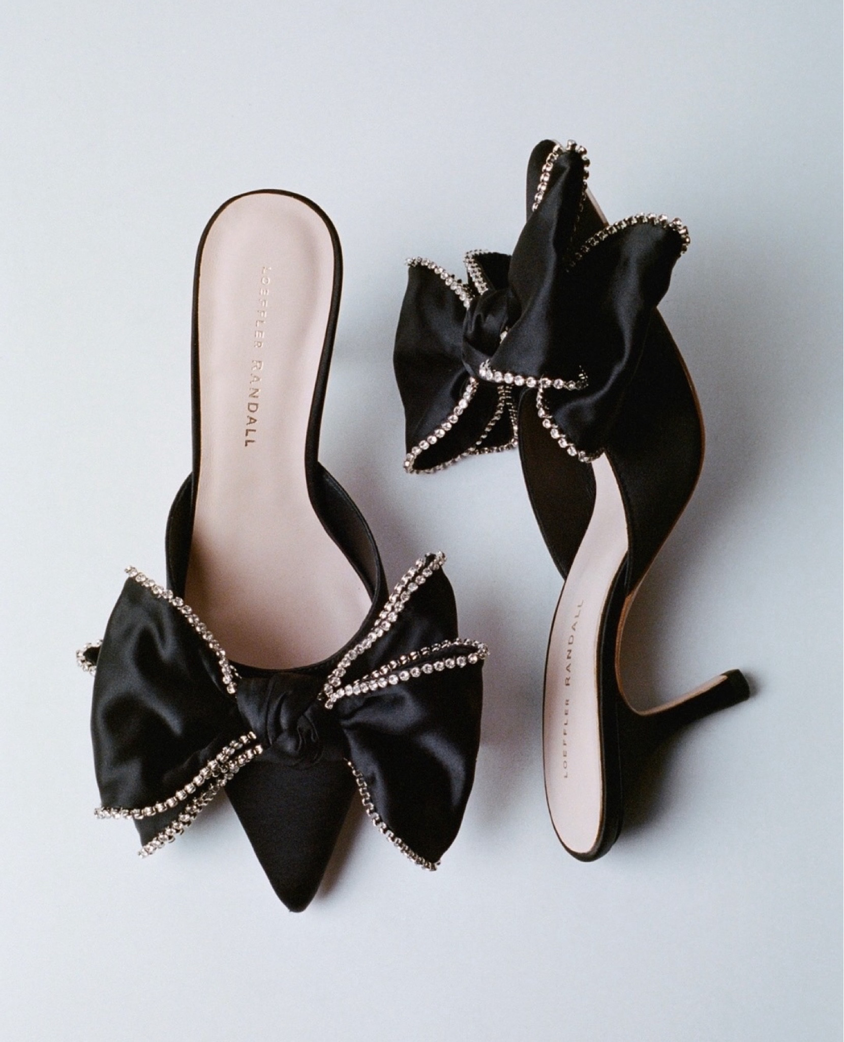 Bow mule heels
Cocktail shoes
Stilettos 
Pointed 
Wedding guest 
Heels
Night out
Evening 

#LTKStyleTip #LTKShoeCrush #LTKSeasonal