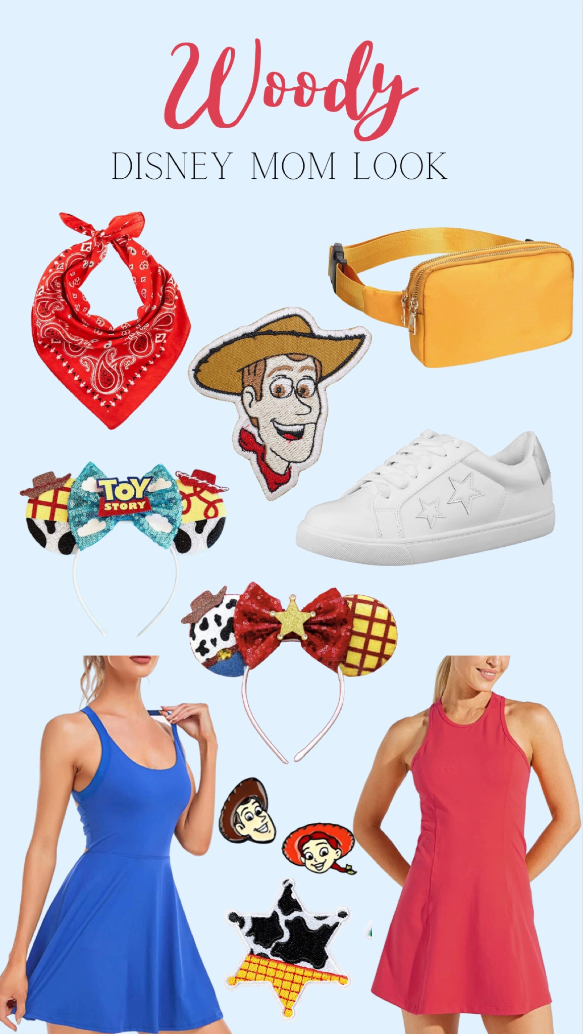 Disney Pixar woody and Jessie Disney world looks for mom

#LTKunder50 #LTKFind #LTKstyletip