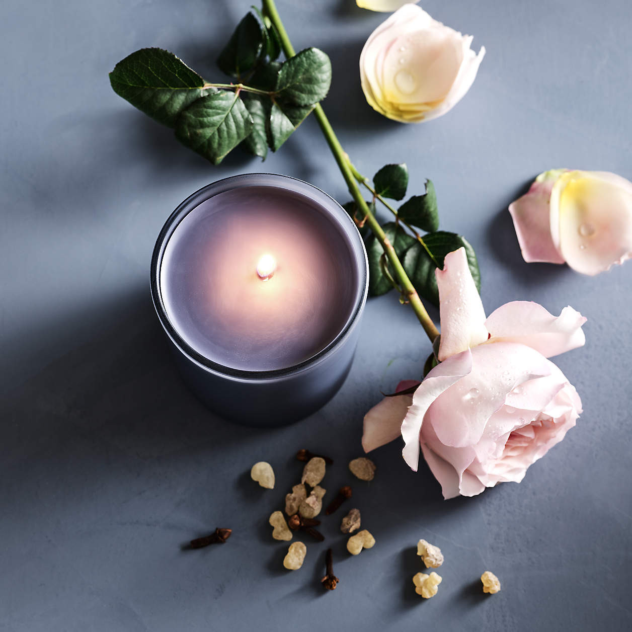 Monochrome No. 8 Harvest 1-Wick Scented Candle - Pumpkin, Cinnamon, Vanilla + Reviews | Crate & B... | Crate & Barrel