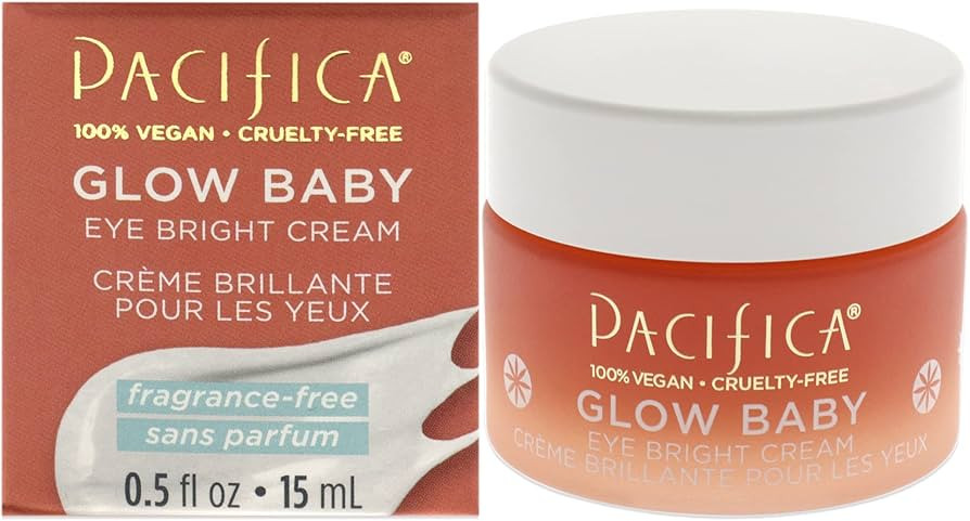 Pacifica Glow Baby Eye Bright Cream Cream Unisex 0.5 oz | Amazon (US)