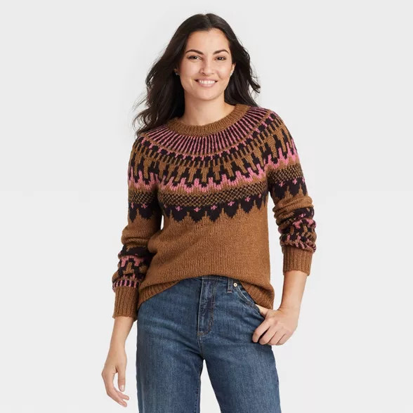 Women's Crewneck Pullover Sweater - Knox Rose™ | Target