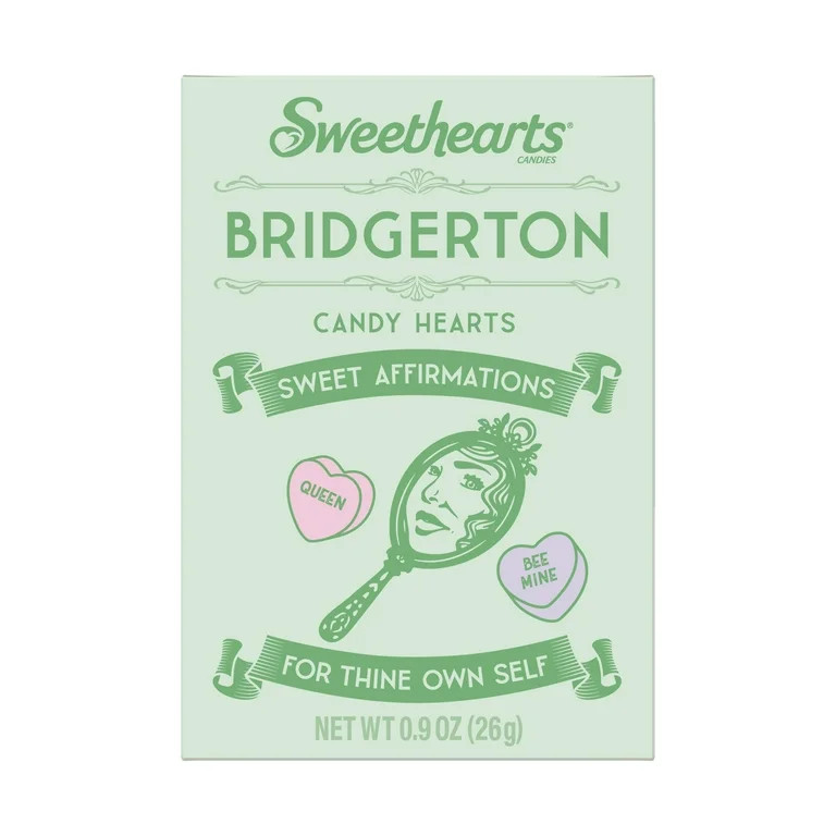 Sweethearts Bridgerton Conversation Hearts Valentine Candy, 0.9 oz. Box | Walmart (US)