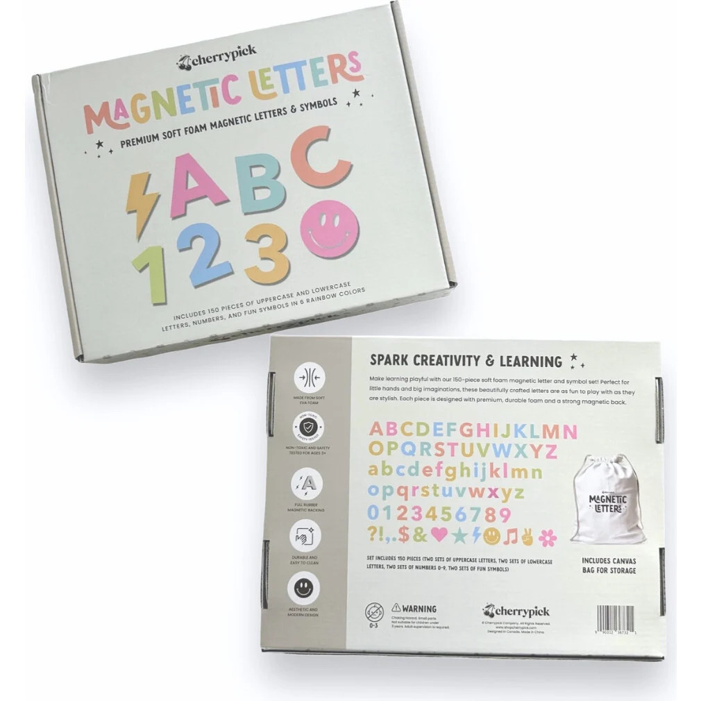 Magnetic Letters, Rainbow | Maisonette