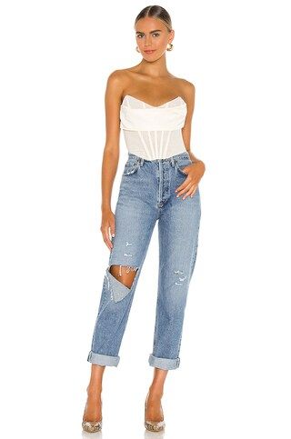 NBD Hailee Bustier Top in Ivory from Revolve.com | Revolve Clothing (Global)