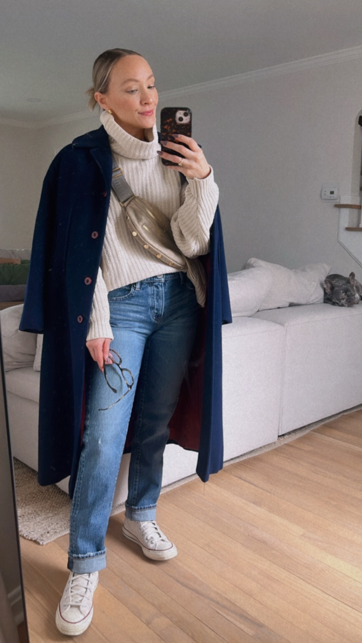 Cozy weekend wear 