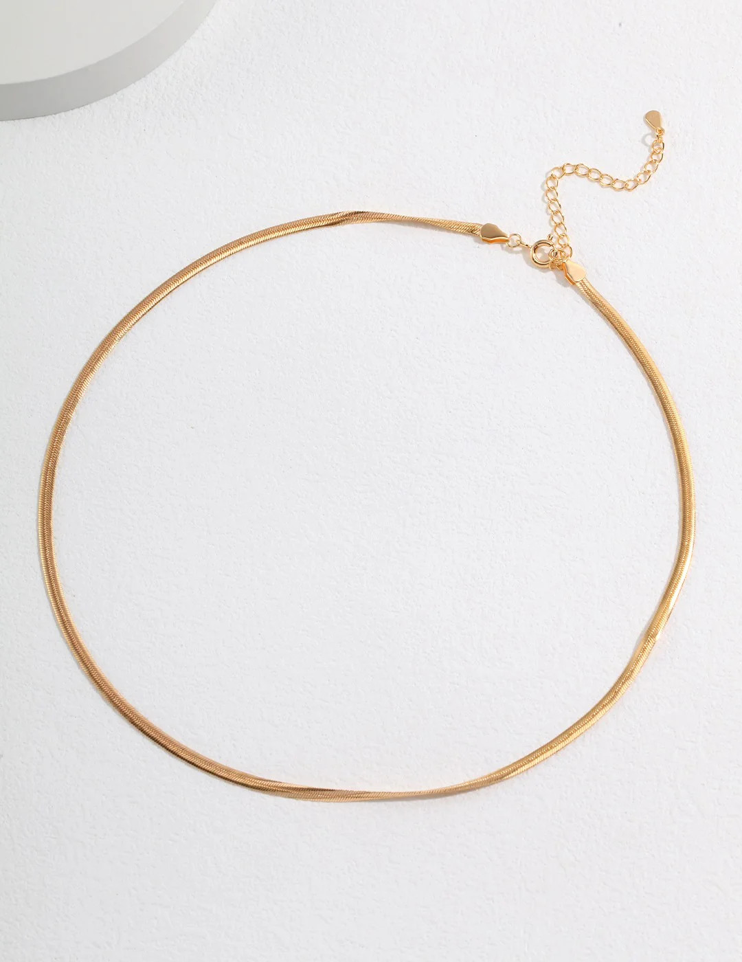 Bold Gold Strand Necklace - 18k Gold Jewelry by Apelila | Apelila Jewelry