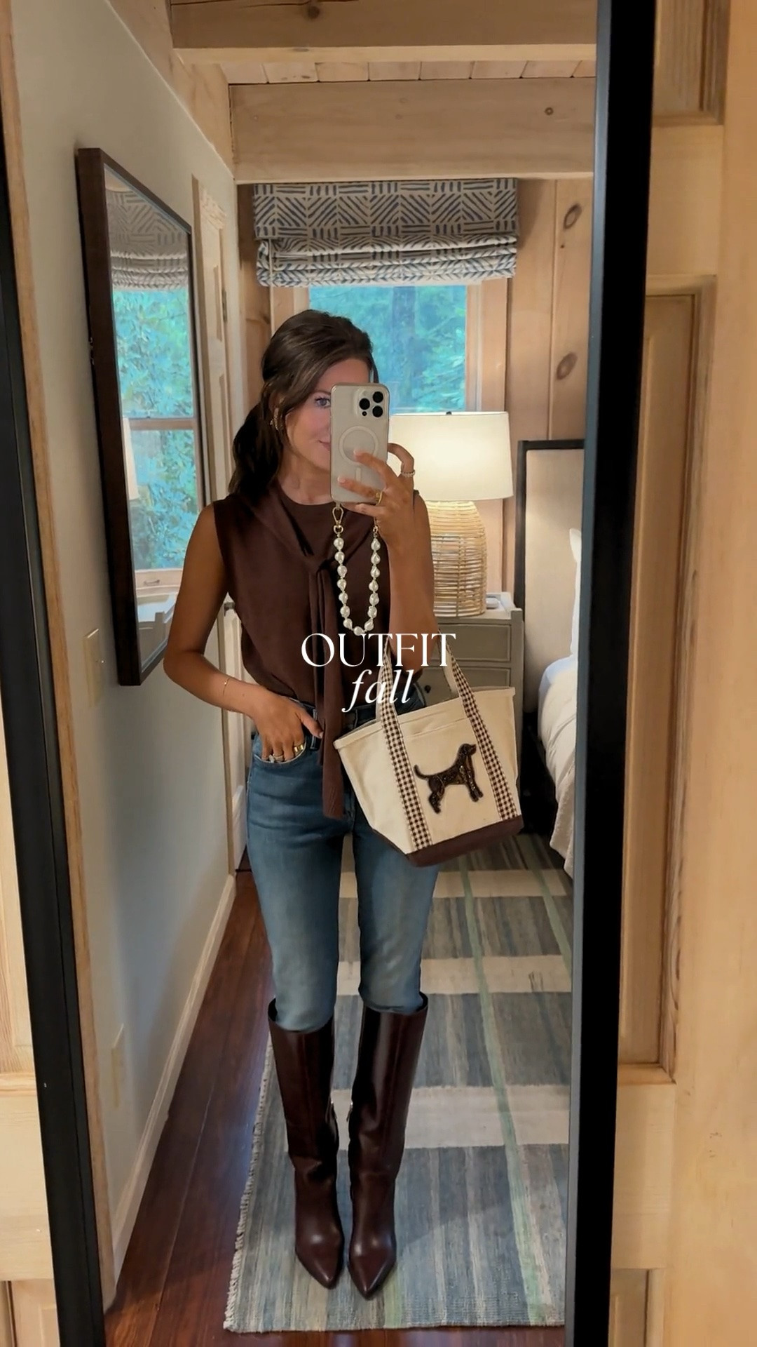 Fall outfit! I wore this sweater all year last year! And they just released an updated version that I immediately ordered  🤎

#LTKootd #LTKmomlife #LTKSeasonal