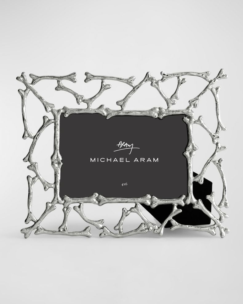 Michael Aram Dog Bone Photo Frame, 4" x 6" | Neiman Marcus
