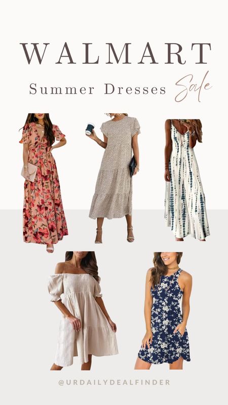 Stylish dresses for this summer at Walmart! All these dresses are on sale💕

Follow my IG stories for daily deals finds! @urdailydealfinder

#LTKstyletip #LTKsalealert #LTKSeasonal