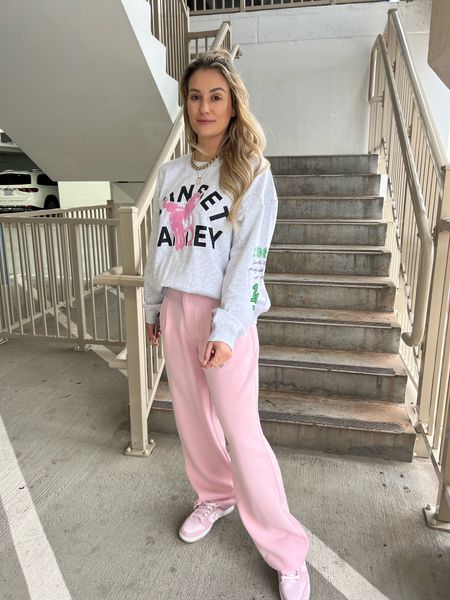 Shop the look now! Pant, sweatshirt, shoes & more!! Haul on my instagram for ways to style the pieces!! #competition 

#LTKunder100 #LTKfit #LTKFind