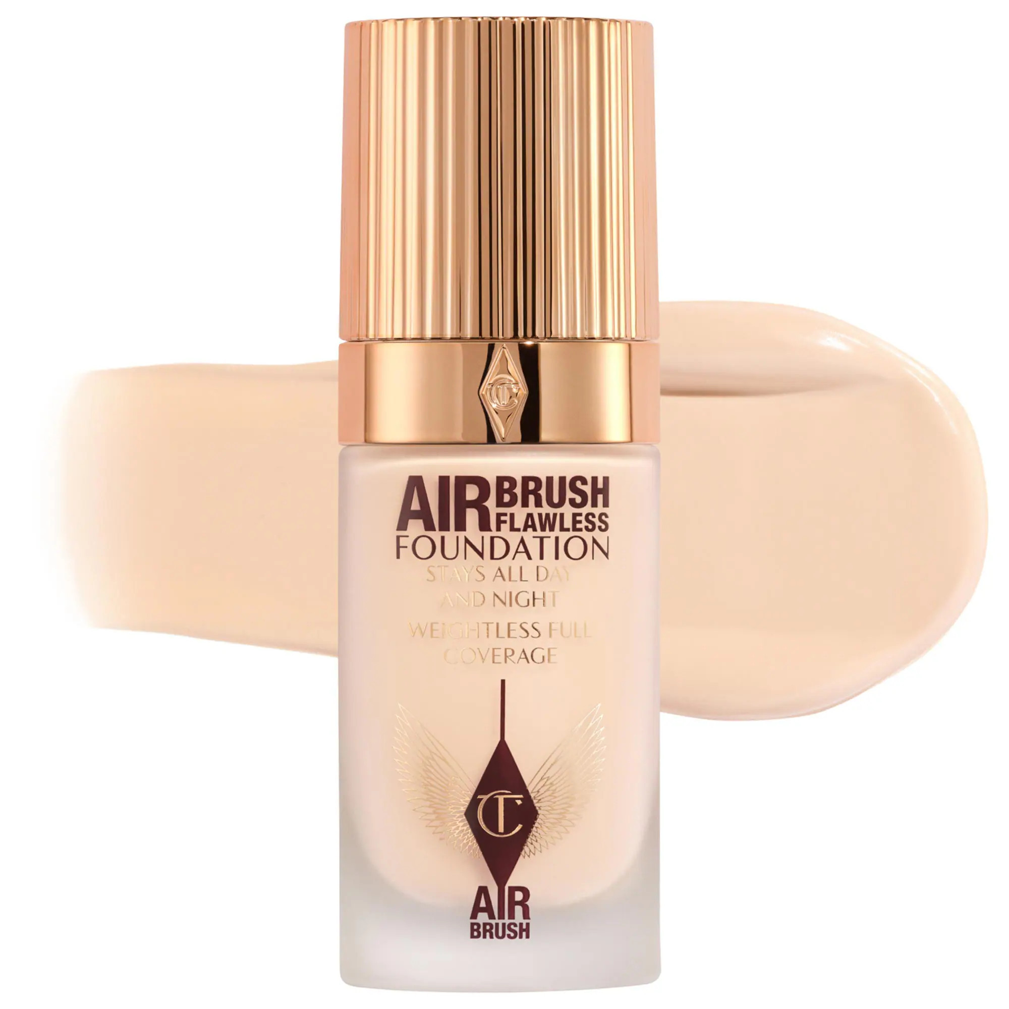 Charlotte Tilbury Airbrush Flawless Blurring & Matte Full Coverage Foundation 2 Neutral 1 oz/30 mL | Sephora (US)