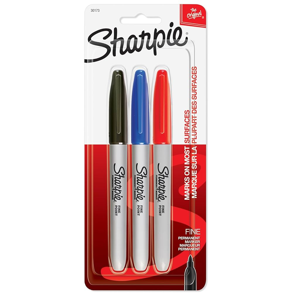 Sharpie Permanent Markers, Fine Point | Amazon (US)