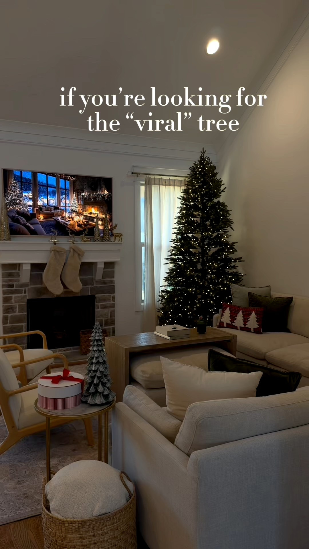 If you’re looking for the viral Home Depot Christmas tree, this one is nearly identical, is easy to assemble, is pre-lit, and even prettier in person ✨

#LTKSeasonal #LTKHoliday #LTKHome