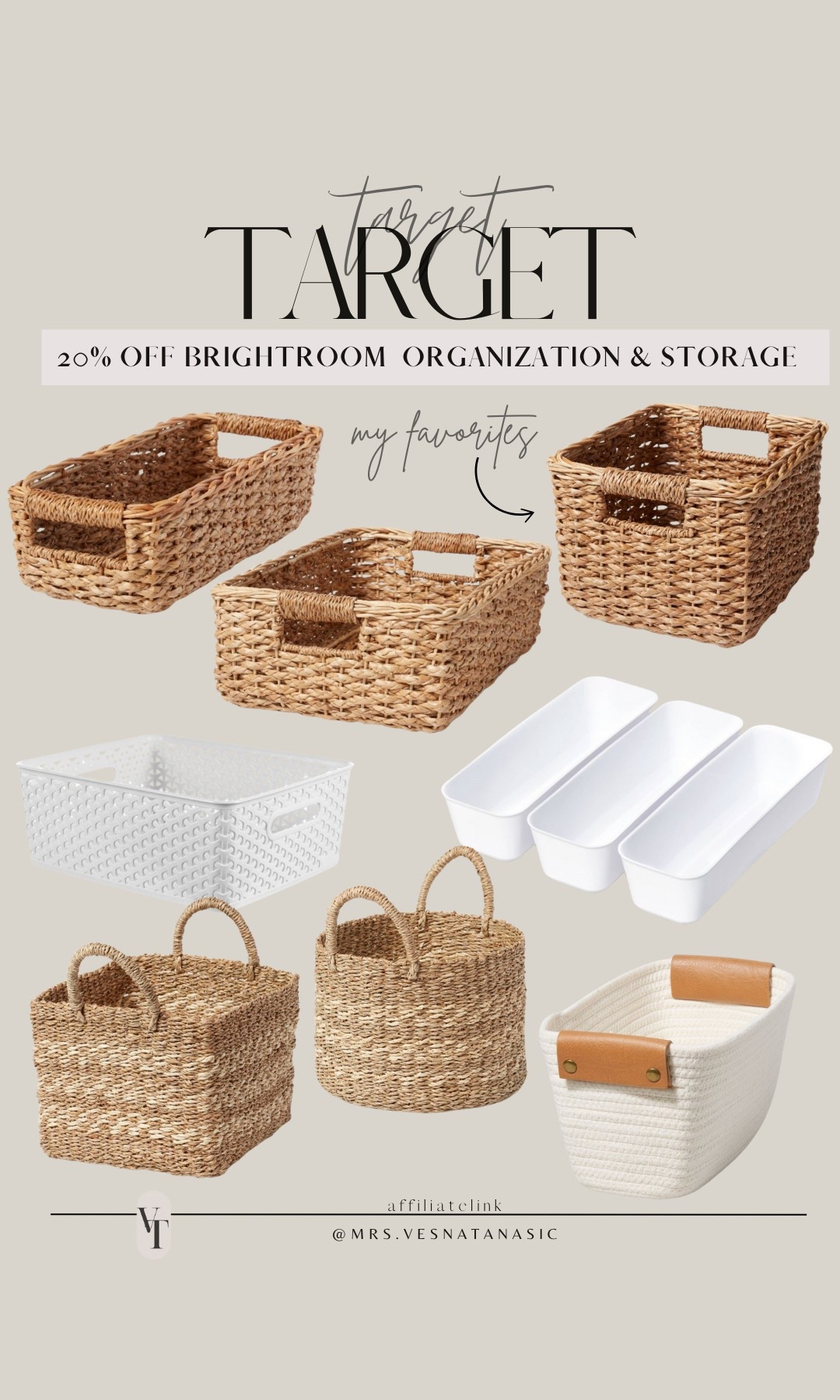 20% off Brightroom storage and organization favorites @target @targetstyle #targetpartner #ad #targetambassadorhome #targetstyle #organization #storage #target #targethome #baskets 

#LTKHome #LTKSaleAlert #LTKSpringSale