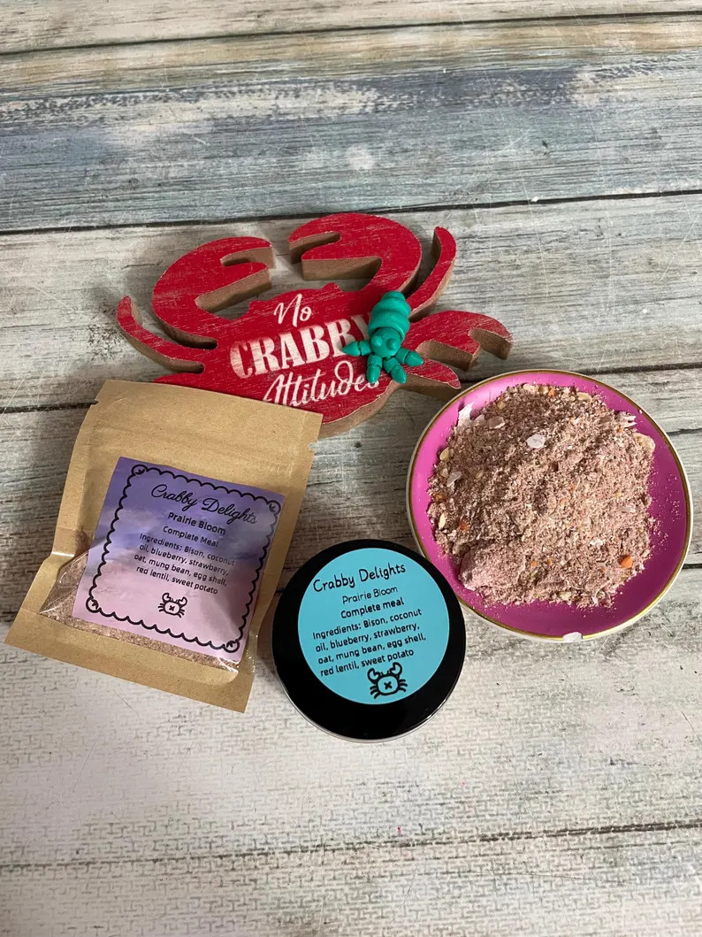Prairie Bloom - Complete meal hermit crab food | Etsy (US)