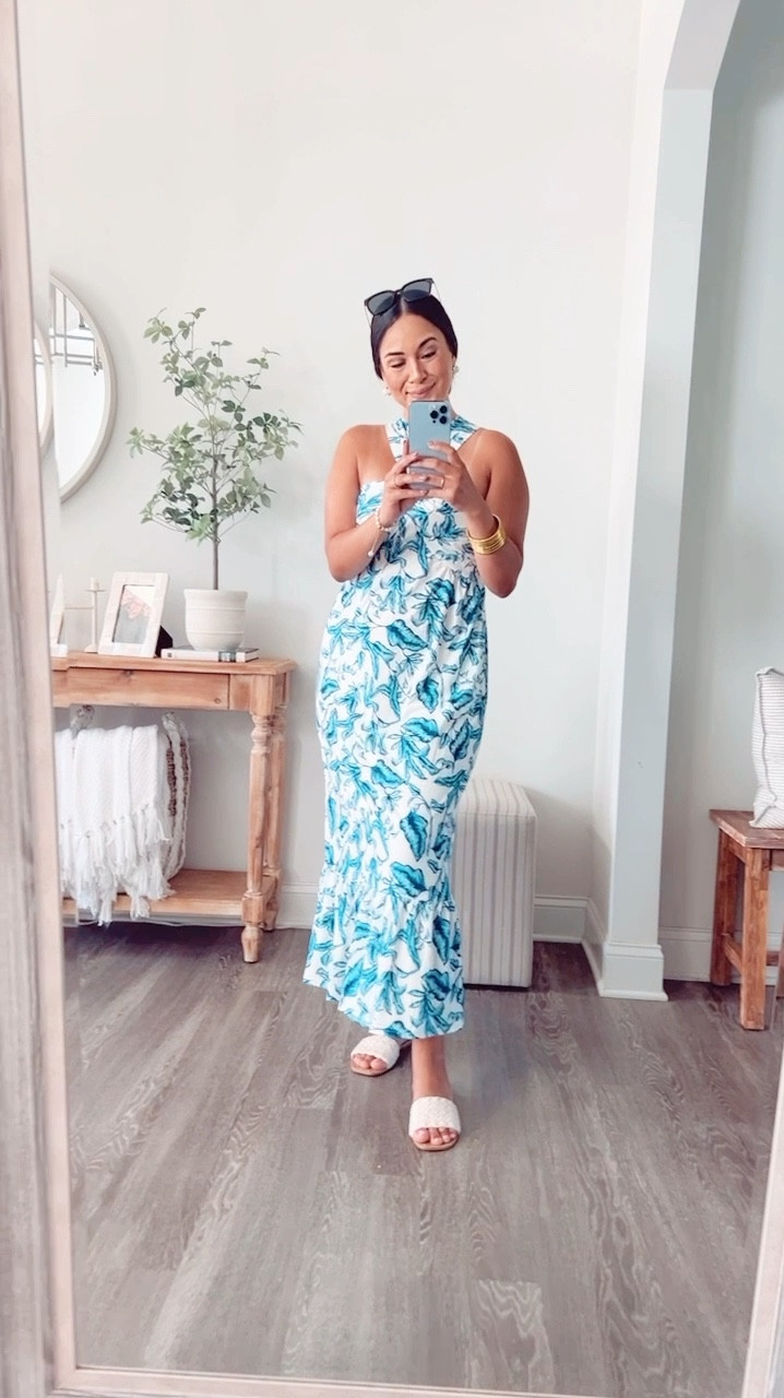 Summer dress. Amazon dress. Summer floral print dress. Vacation outfit. Resort style dress. 

#LTKSeasonal #LTKTravel #LTKMidsize