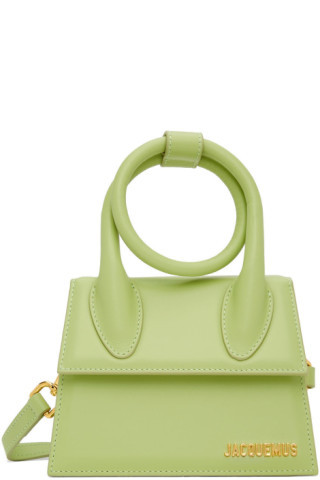 Jacquemus - Green La Montagne 'Le Chiquito Nœud' Bag | SSENSE