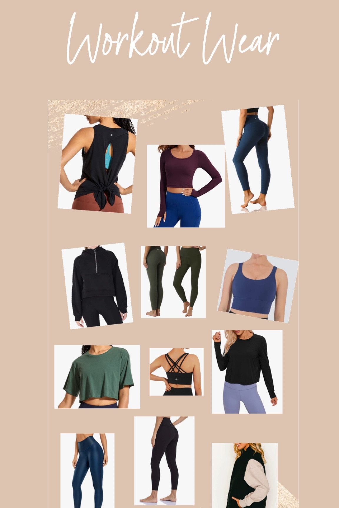 Here are some of my favorite Amazon workout wear/ lulu dupe finds that I have LOVED!!! Everything from leggings, shorts, tanks, jackets, workout tops and so much more ! 

#LTKworkwear #LTKfit #LTKunder100