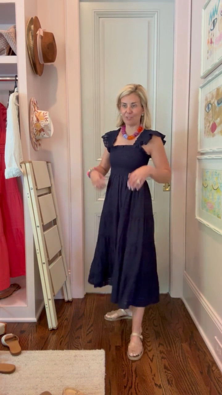 The Nap Dress has been a favorite of mine for years! It’s just such a classy and flattering look. I wear XS in this dress and 7/8 in sandals.

#LTKstorytime #LTKmomlife #LTKOver40