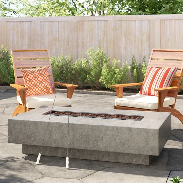 Hampton Concrete Fire Pit Table | Wayfair North America