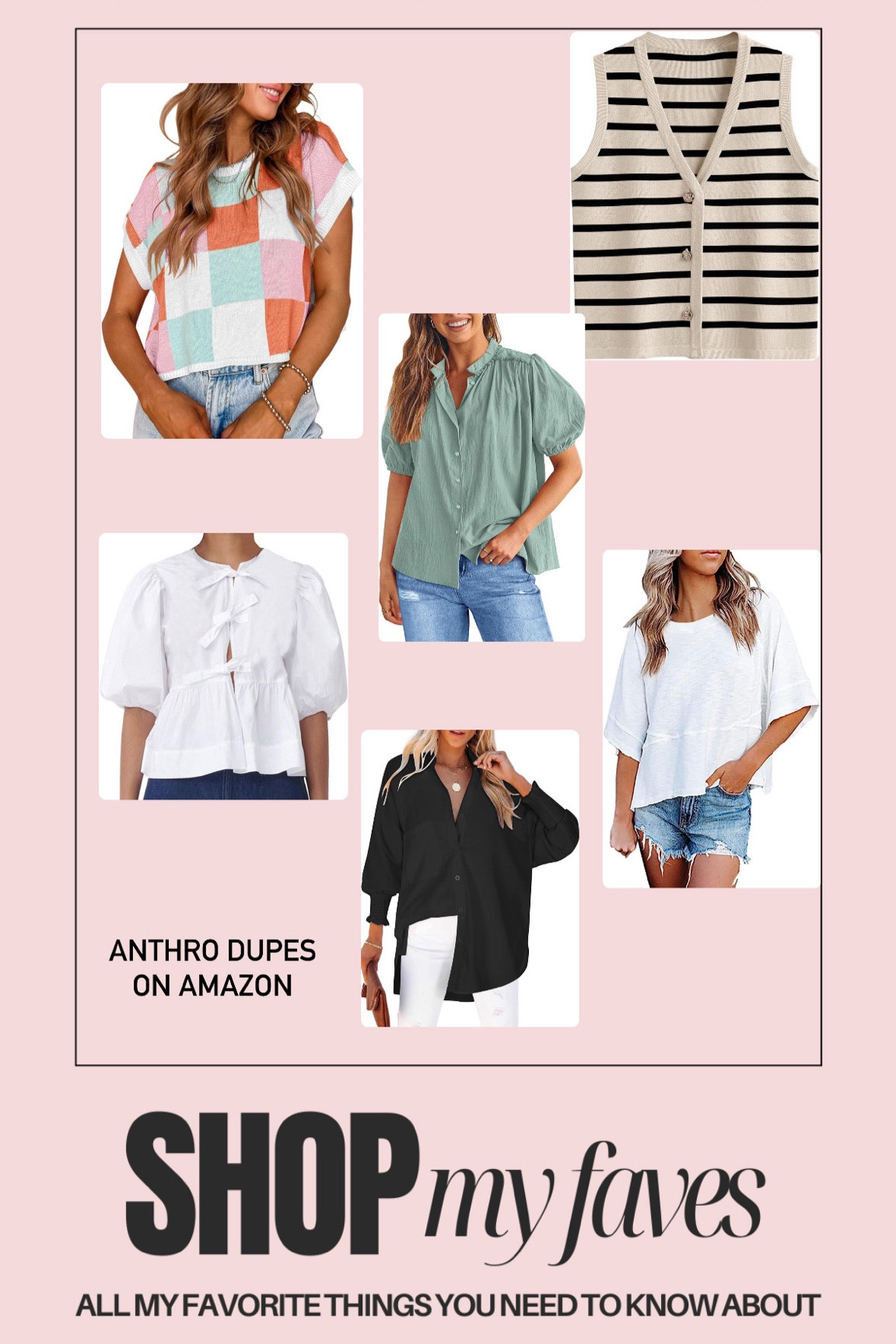 Amazon Anthro Dupes for Summer!! 

#LTKFindsUnder50 #LTKSeasonal #LTKStyleTip