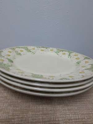 Vintage Set 2 Metlox Poppytrail Sculptured Daisy Dinner Plates 10 5/8” | eBay US