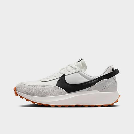 Nike Women's Waffle Debut Casual Shoes in Off-White/Sail Size 8.5 Nylon/Suede | Finish Line (US)