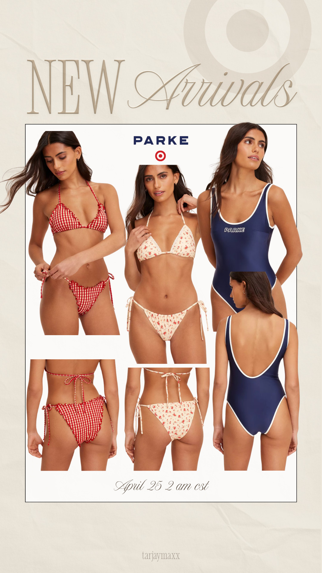 This drop is giving elevated but still fun summer staples you’ll wear on repeat. If you’re planning any beach days or trips, this is the moment. Dropping April 25 at 2am CST online so don’t sleep on it.
spring outfits 2026, country concert outfits, spring dresses, date night outfits, vacation outfits beach, business casual workwear, work outfits, plus size fashion, summer outfits, travel outfits, swimwear trends, vacation style, beach outfits, parke, parke x target 

 #LTKootd #LTKSeasonal #LTKSwim