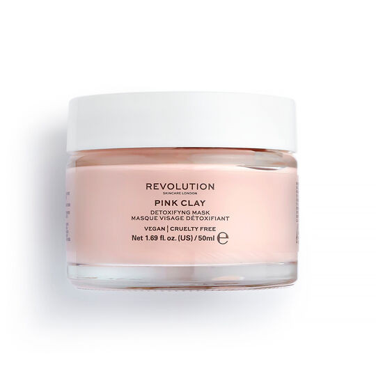 Revolution Skincare Pink Clay Detoxifying Face Mask | Revolution Beauty (UK)