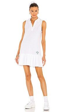 REVOLVE TENNIS CLUB Polo Mini Dress in White from Revolve.com | Revolve Clothing (Global)