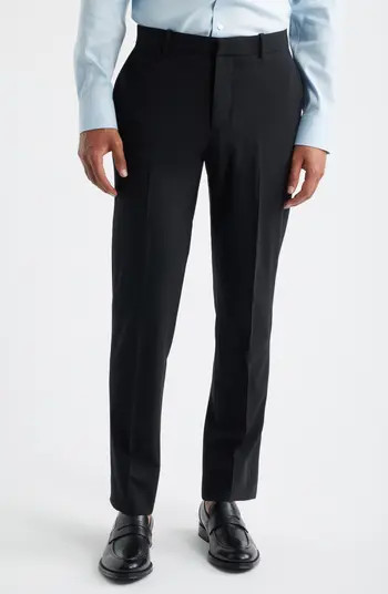 Henrik Trim Fit Solid Stretch Wool Suit Pants | Nordstrom