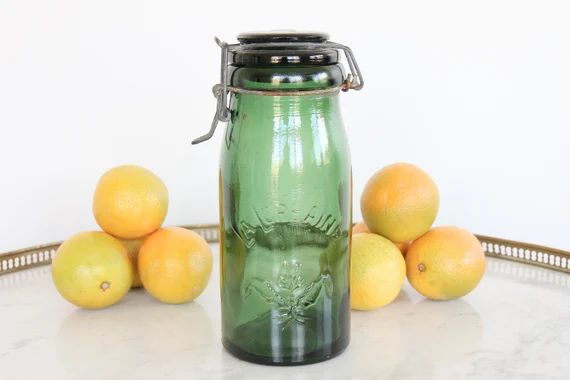 French La Lorriane preserving glass jar 1 litre | Etsy (US)