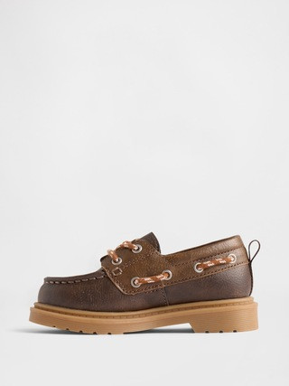 Toddler Vegan Leather Boat Shoes | Gap (CA)