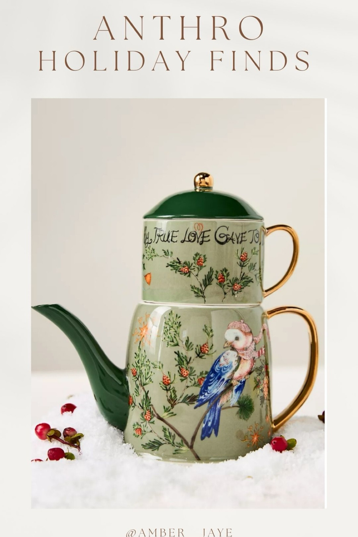Anthropologie Holiday Finds ❄️ Gift Ideas 🎄 Tea Set 



#LTKHome #LTKSeasonal #LTKFindsUnder50