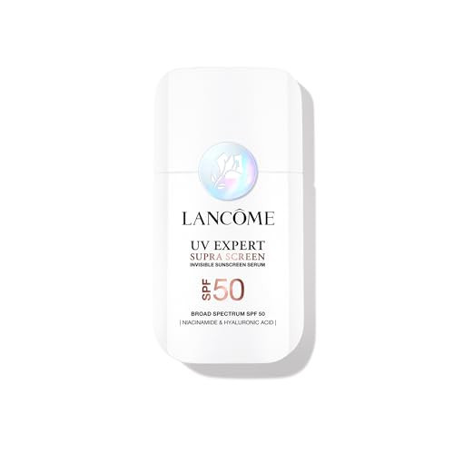 Lancôme Supra Screen Invisible Serum Sunscreen SPF 50+ - Anti-Aging Correction & Protection - For All Skin Types - 48 HR Hydration, Radiant Finish | Amazon (US)