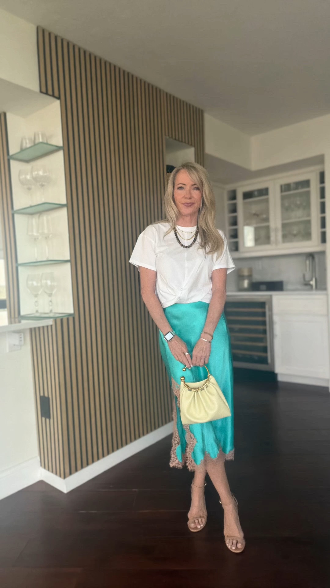 This satin lace skirt is one of those pieces that looks completely different depending on how you style it. 🤍

Tonight I paired it with a simple knotted white tee for an effortless, elevated look. Swap in a tank, blazer, or lightweight sweater, and it takes on a whole new vibe.

These are the versatile pieces I love adding to my wardrobe because they work far beyond one occasion.

#LTKootd #LTKgrwm #LTKOver40