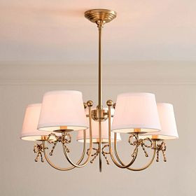 Forget-Me-Knot Bow Chandelier (24") | Pottery Barn Teen