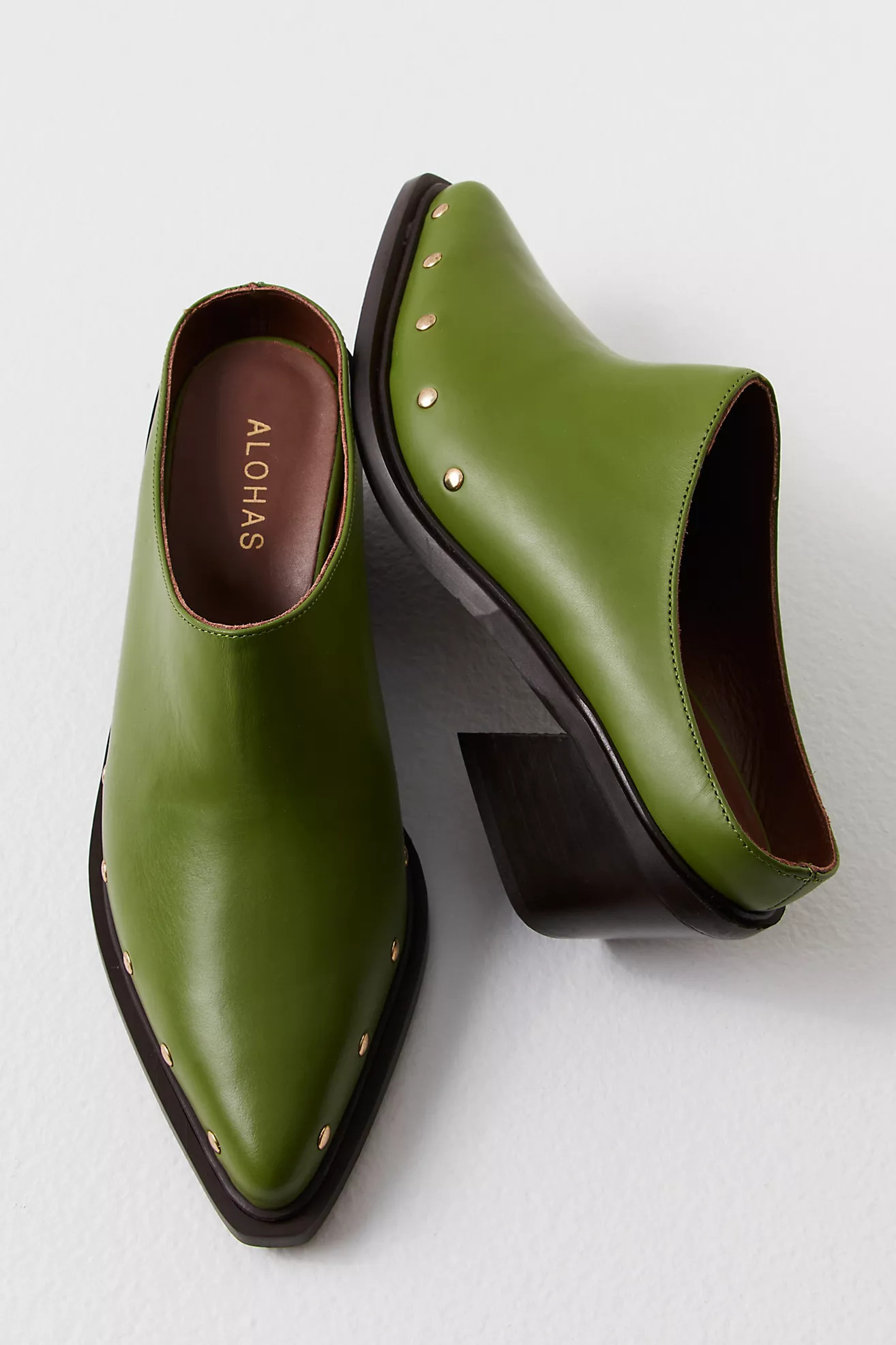 Lorenzo Leather Mules | Free People (Global - UK&FR Excluded)