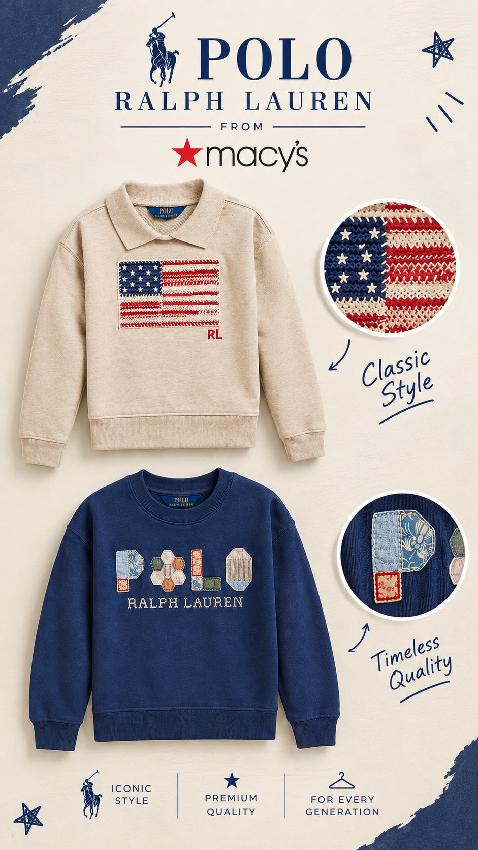 The Polo Ralph Lauren from Macy's 

 #LTKootd #LTKmomlife #LTKSaleAlert