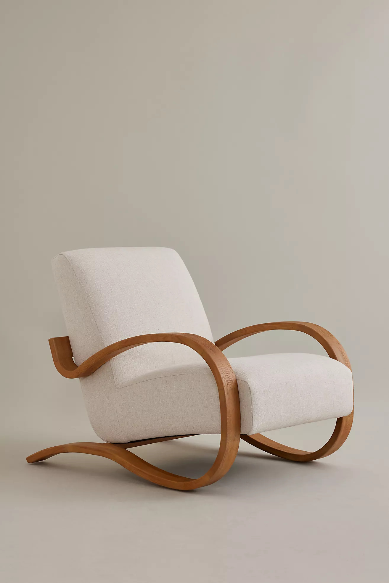 Herbin Linen Lounge Chair | Anthropologie (UK)