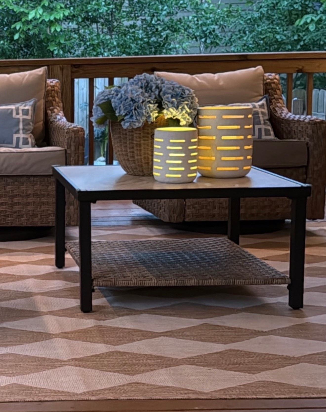 My outdoor coffee table is  several years old from the same line as my outdoor furniture, but is no longer available at this time. 

But, I found some a few others options

#LTKSeasonal #LTKHome #LTKmomlife