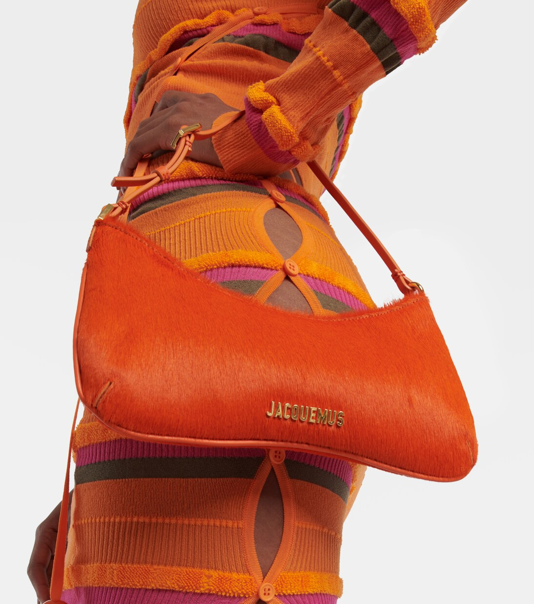 Le Bisou calf hair shoulder bag | Mytheresa (US/CA)