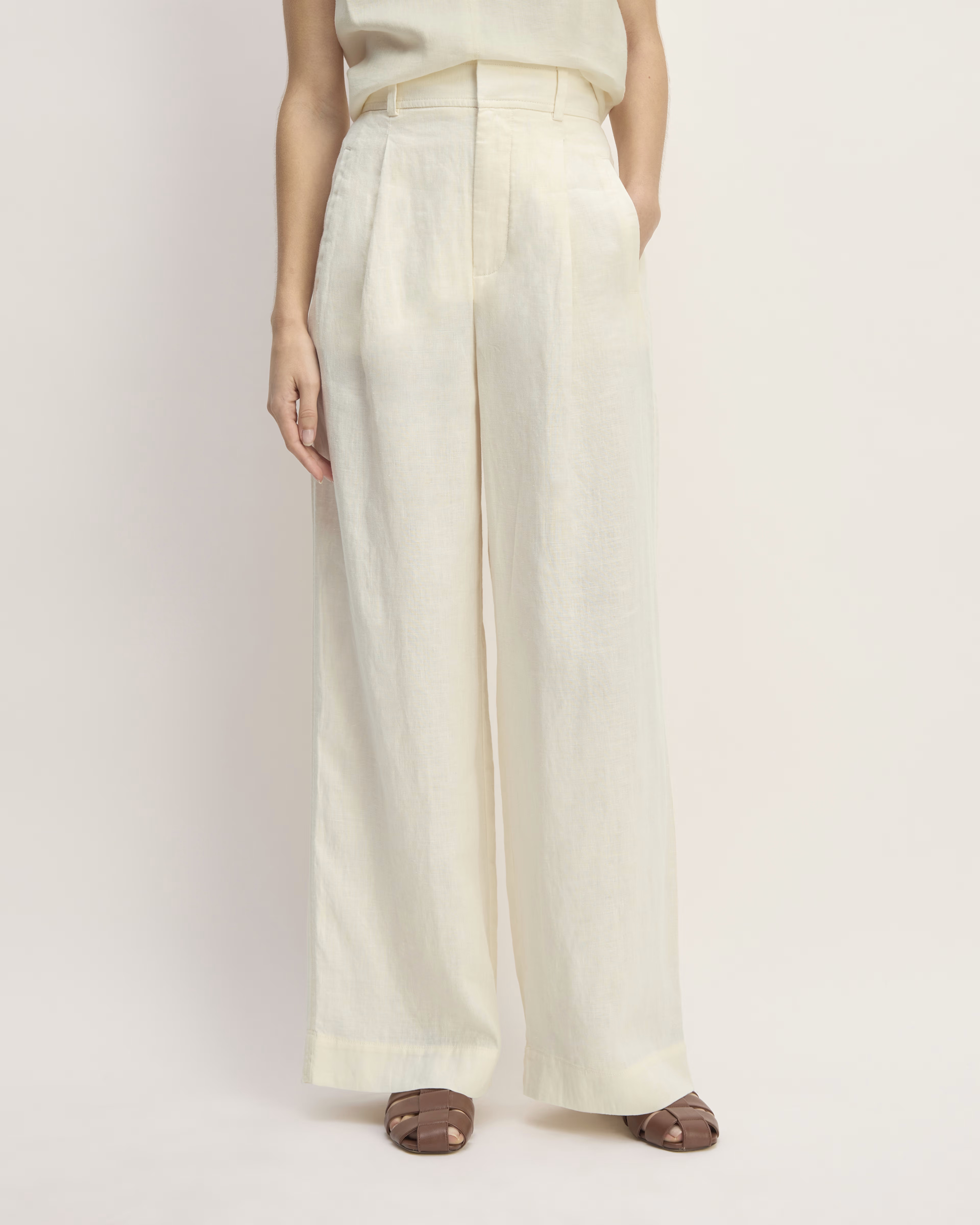 The Linen Way-High® Drape Pant | Everlane