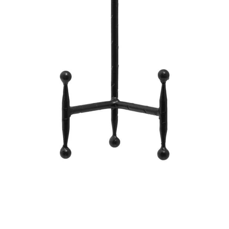 DecMode 12", 10", 8"H Black Metal Tabletop Display Easel with Ball Details, 3-Pieces | Walmart (US)